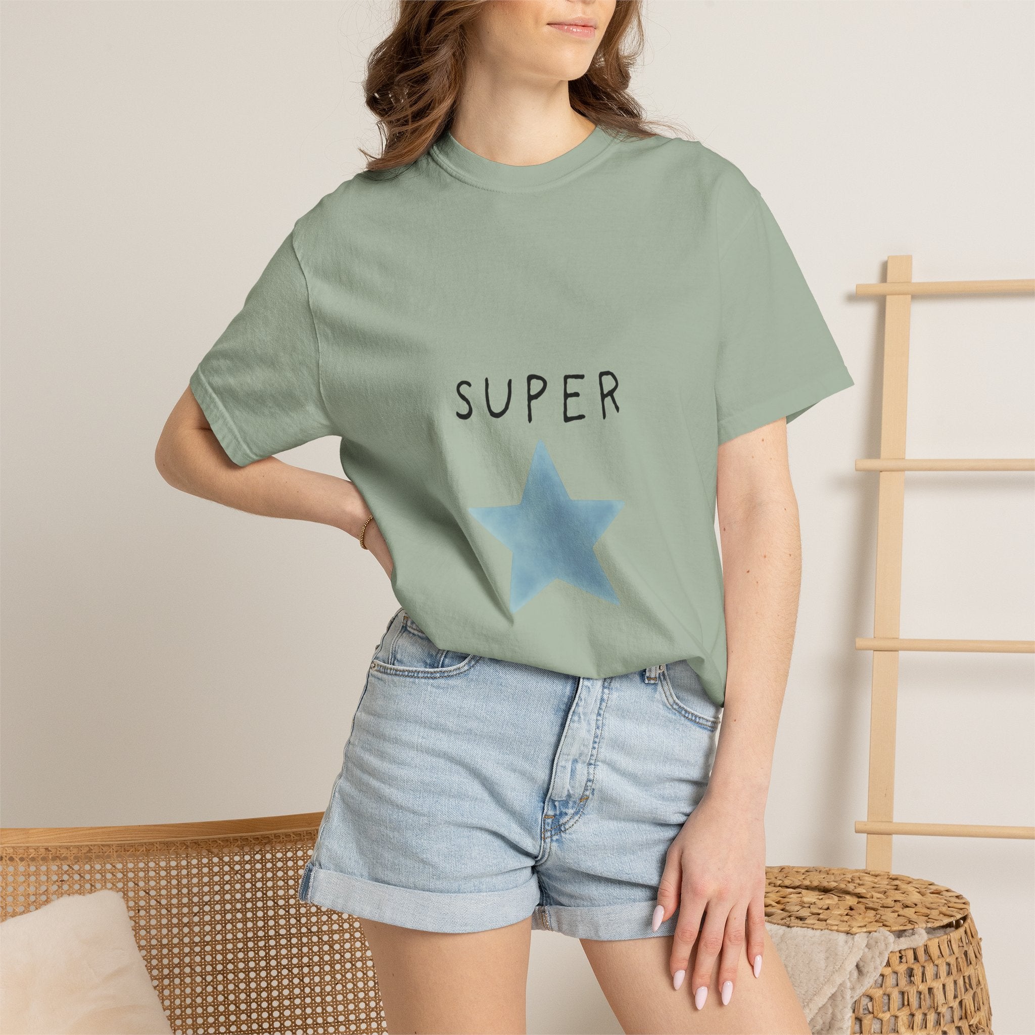 Super Blue Star T-Shirt