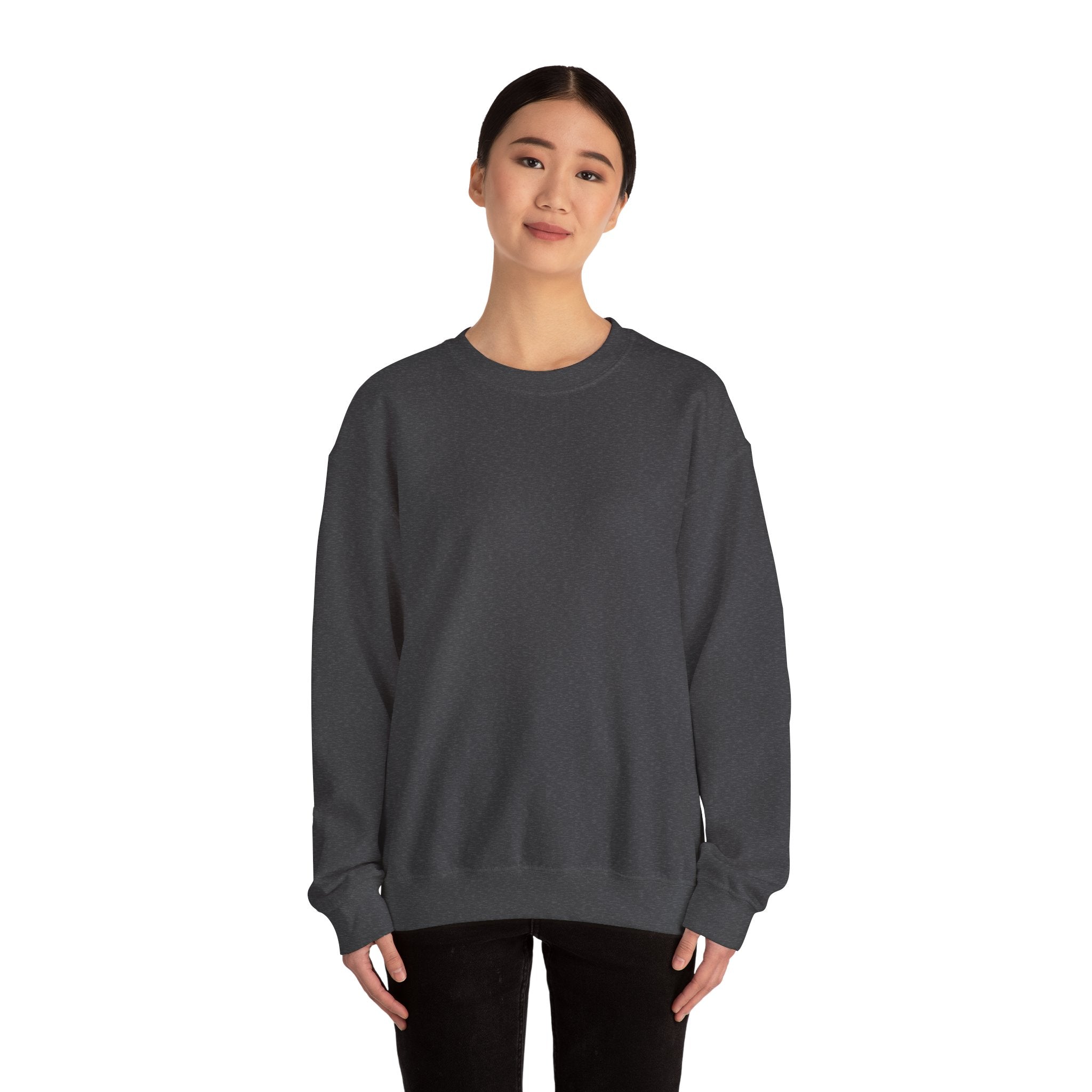 Crewneck Sweatshirt — "You Need Therapy" Bold Back Print