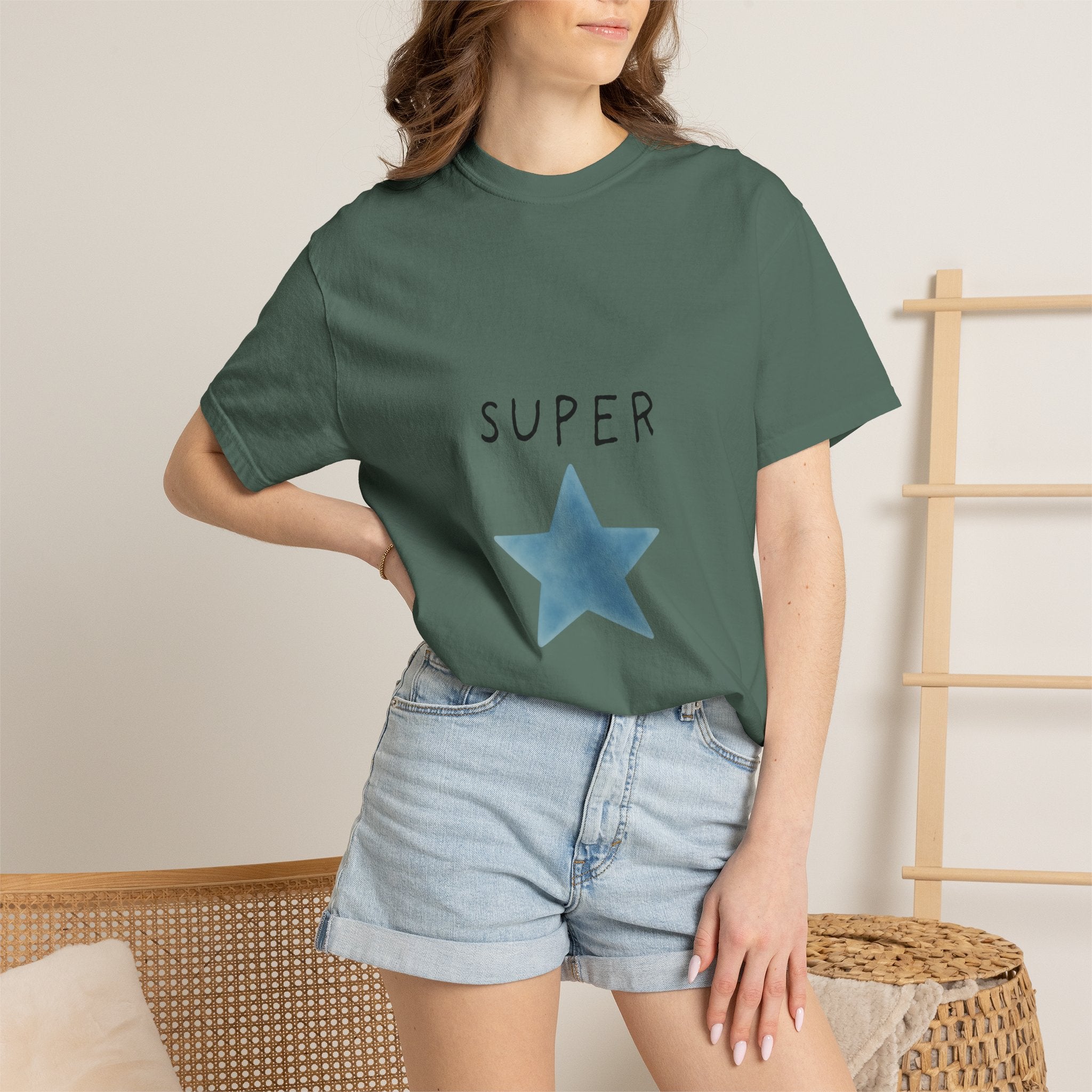 Super Blue Star T-Shirt