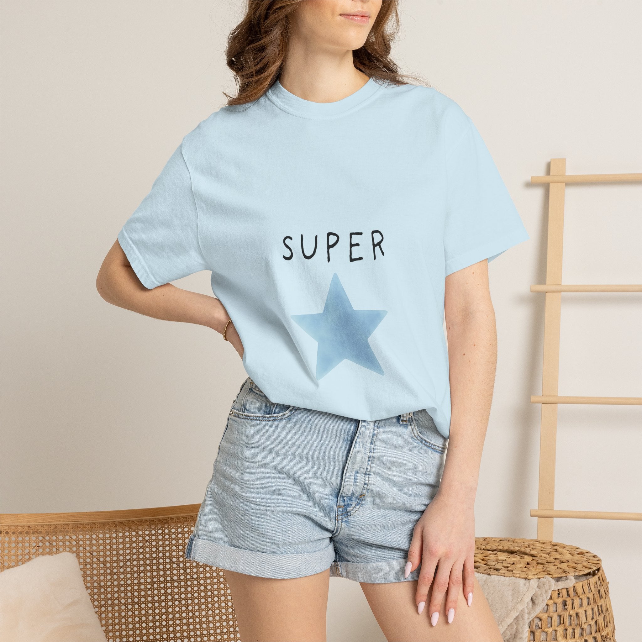 Super Blue Star T-Shirt